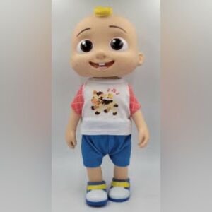 Interactive JJ Cocomelon Deluxe Adorable Kids Toy with Cow Print Shirt